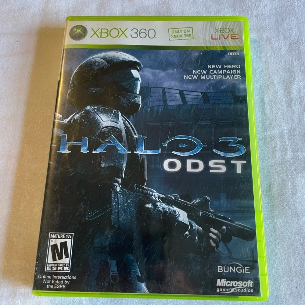 Microsoft Halo 3: ODST for Xbox 360 - Green and Black